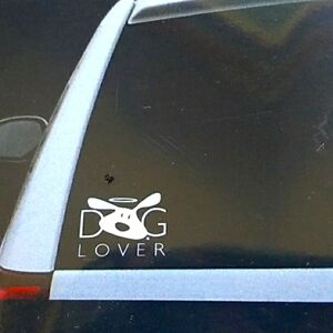 Dog Lover Car window decal
